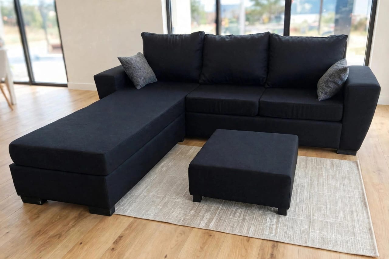 L-shaed sofa